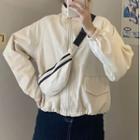 Set: Zip-up Jacket + Sling Bag