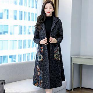 Hood Tweed Coat