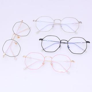 Retro Polygon Eyeglasses Frame