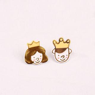 Prince / Princess Brooch / Set