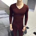 Set: Long-sleeve Top + Tights