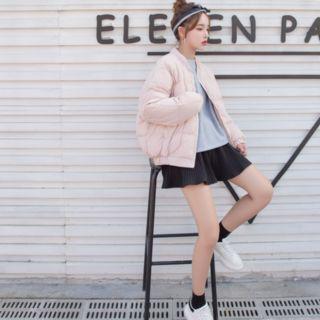 Loose-fit Bomber Jacket