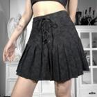 Jacquard Mini Pleated Skirt
