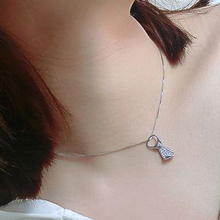 Ring Pull 925 Sterling Silver Necklace