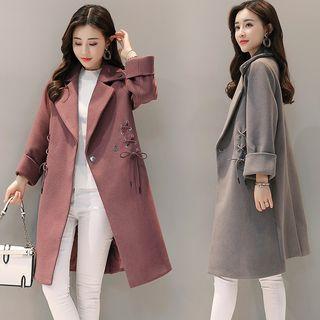 Lace-up Loose-fit Coat