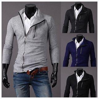 Zip Knit Cardigan