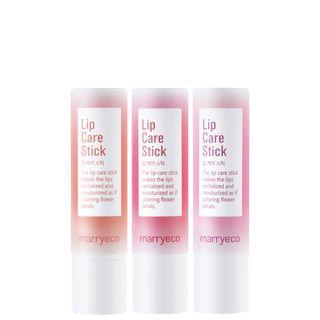 Labiotte - Marryeco Lip Care Stick - 3 Colors #01 Pink