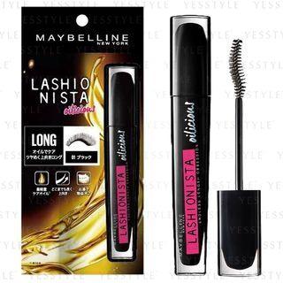 Maybelline - Lashionista Oily Mascara 01 Black 5.5ml