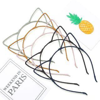 Cat Ear Fabric Headband