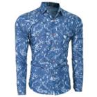 Long-sleeve Tie-dyed Shirt