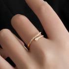 Snake Shape Ring Gold - One Size