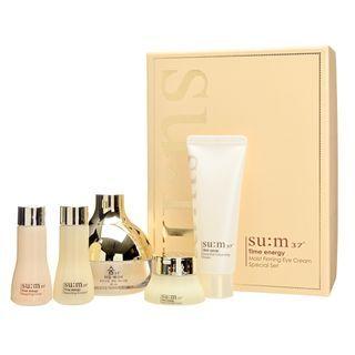 Su:m37 - Time Energy Moist Firming Eye Cream Special Set (eye Cream 25ml) + (random Gifts X 4) 5 Pcs