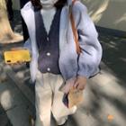 Zip-up Hoodie 6179 - Gray - One Size