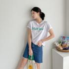 Marine Embroidery T-shirt