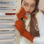 Knit Long Gloves