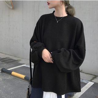Lantern Sleeve Pullover