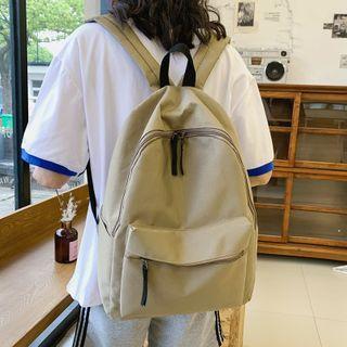Oxford Fabric Plain Backpack