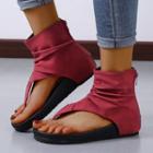 Platform Flip-flop Short Boots