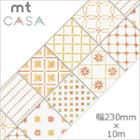 Mt Masking Tape : Mt Casa Fleece Tile Orange