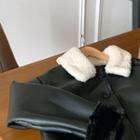 Faux-fur Faux-shearling Jacket One Size