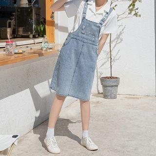 Ice & Cat Denim Jumper Dress