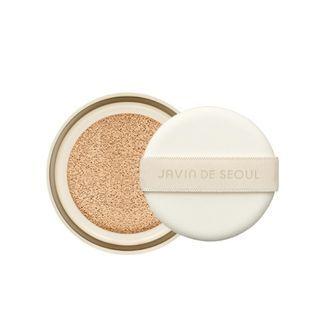 Javin De Seoul - Bloom Foundation Pact Refill Only - 3 Colors #21 Sheer Ivory