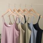 Linen Blend A-line Maxi Overall Dress
