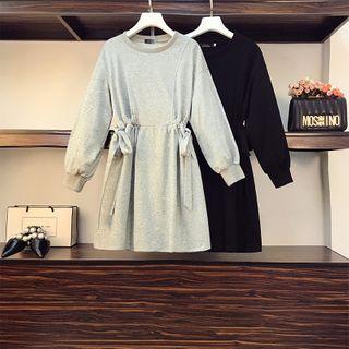 Side-tie A-line Pullover Dress