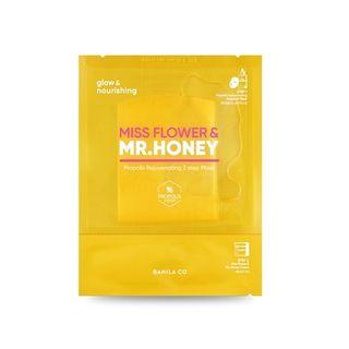Banila Co - Miss Flower & Mr. Honey Propolis Rejuvenating 2 Step Mask 1 Pc