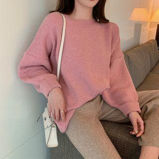 Loose-fit Knit Sweater / Wide-leg Pants