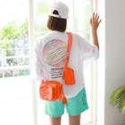 Geometric Print Over-fit T-shirt