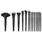 Set Of 13: Makeup Brush With Wooden Handle