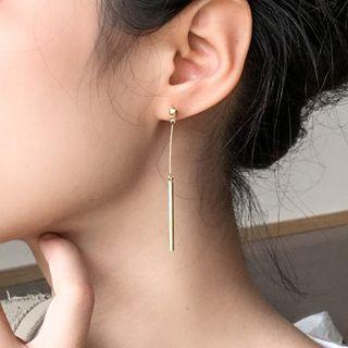 Bar Drop Earring As Shown In Figure - One Size