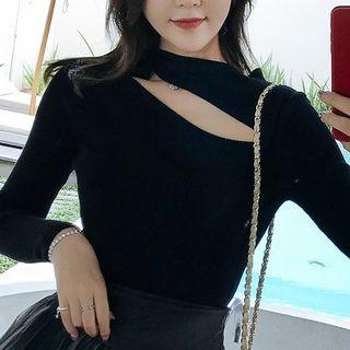 Bow Cutout Sweater