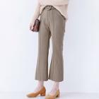 Belted Boot Cut Pants