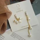 Non-matching Freshwater Pearl Dangle Earring 1 Pair - One Size