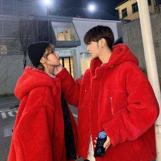Couple Matching  Hooded Padded Coat
