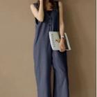 Sleeveless Loose Fit Jumpsuit