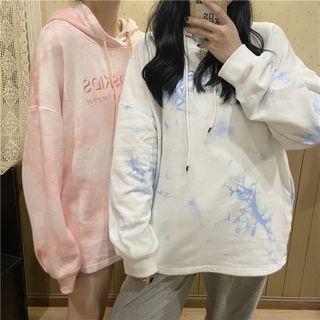Tie-dye Long-sleeve Hoodie