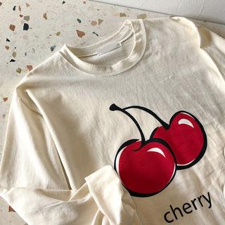 Cherry Print T-shirt