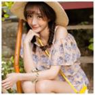 Set: Cat Print Bikini + Cover-up