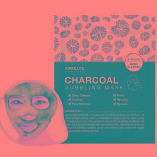 Absolute - Charcoal Bubbling Mask 1pc