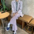 Loose-fit Blazer / Plain Loose-fit Pants