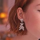 Bear Stud / Clip-on Earring Clip-on -