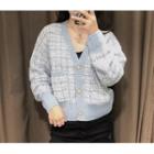 Cardigan In Check