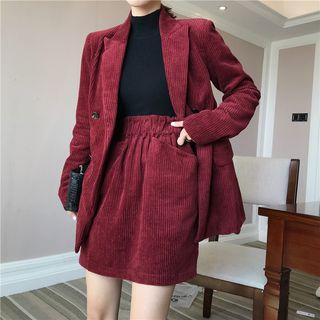Corduroy Blazer / Skirt / Pants