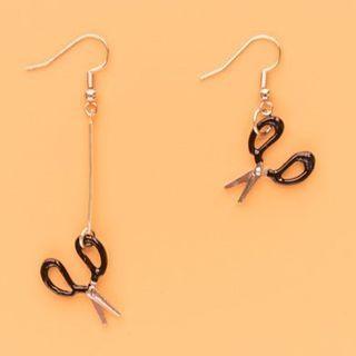 Scissors Alloy Dangle Earring