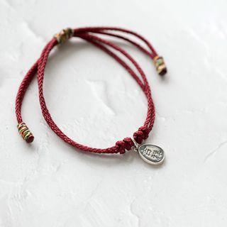 Pendant Woven Bracelet As Shown In Figure - One Size