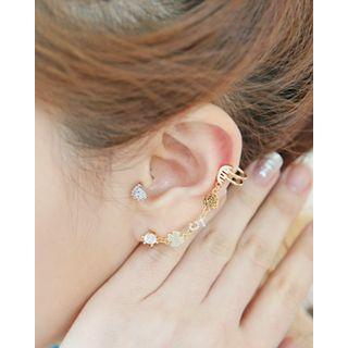 Rhine Stone Ear Cuff (single)