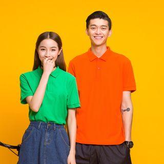 Couple Matching Short-sleeve Polo Shirt